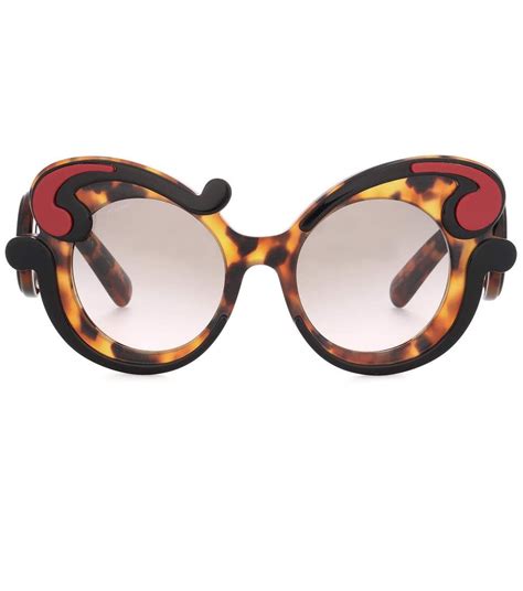 prada 52mm baroque sunglasses|Prada minimal baroque sunglasses.